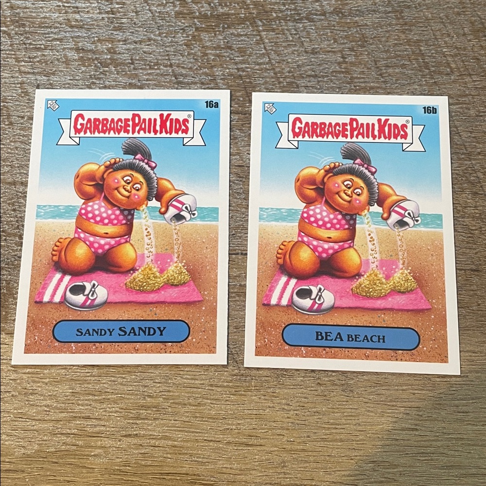 ✨10/$10 GPK SALE✨ Garbage Pail Kids Go on Vacation Base 16a and 16b